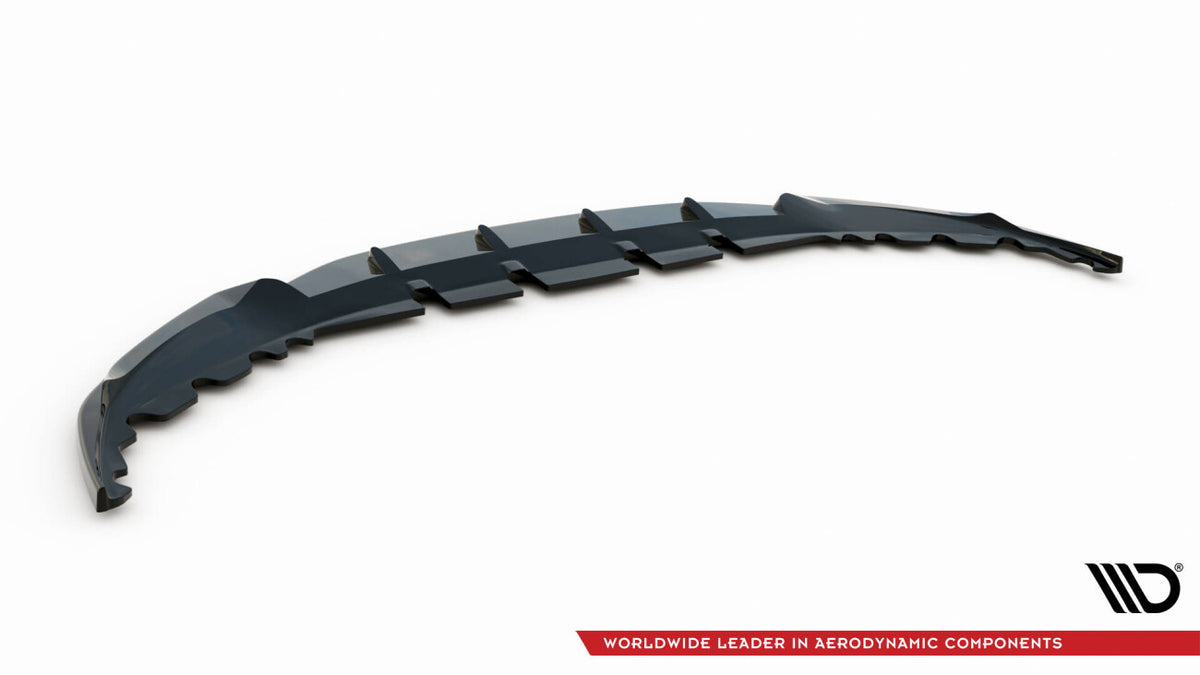 Frontlippe V.1 passend für BMW 7 G11 / G12 FL schwarz Hochglanz
