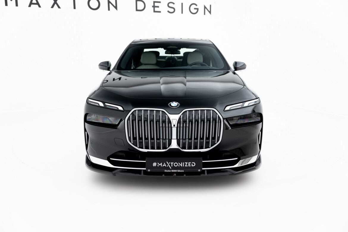 Frontlippe V.1 passend für BMW 7 G70 schwarz Hochglanz
