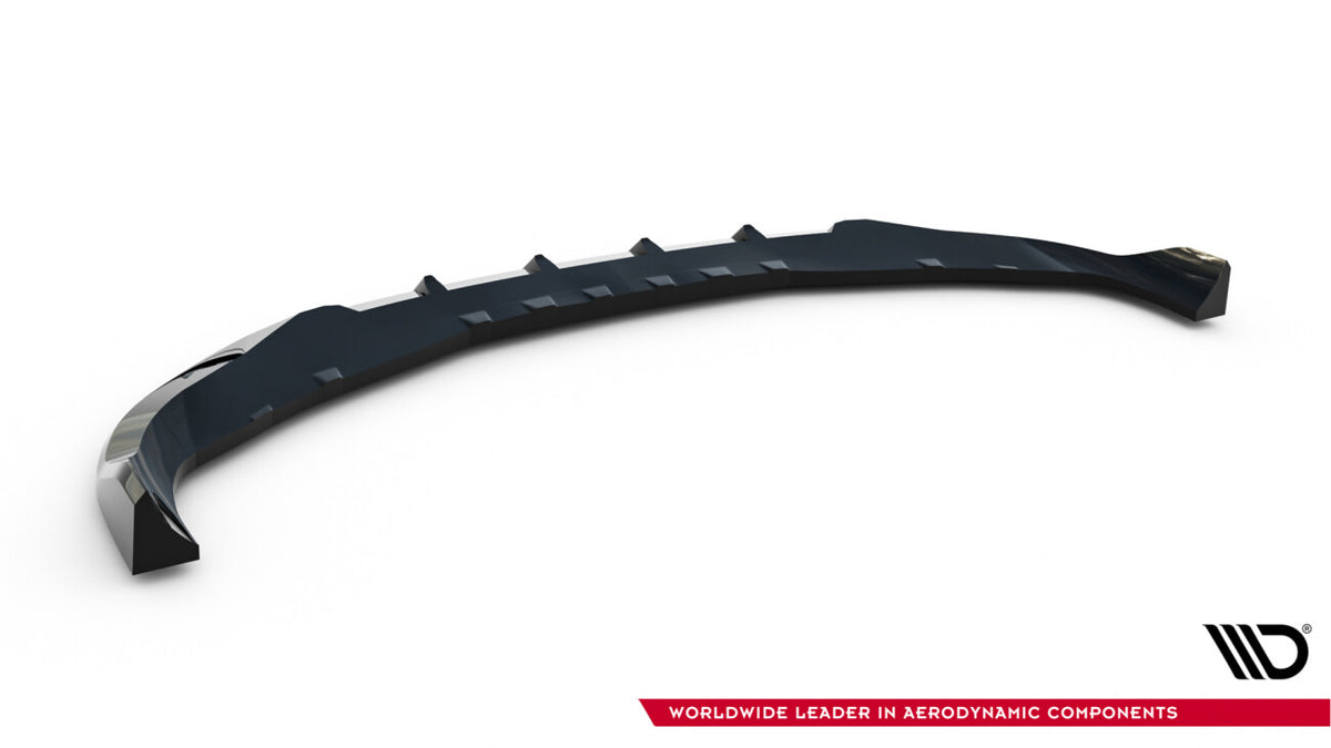 Frontlippe V.1 passend für BMW 7 G70 schwarz Hochglanz