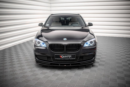 Frontlippe V.1 passend für BMW 7 M-Paket F01 schwarz Hochglanz