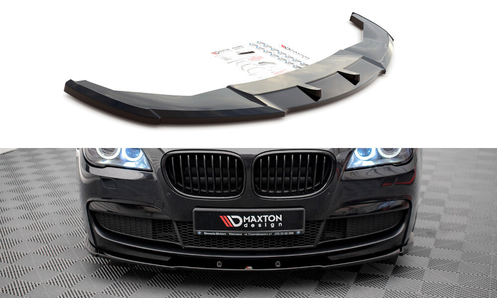 Frontlippe V.1 passend für BMW 7 M-Paket F01 schwarz Hochglanz