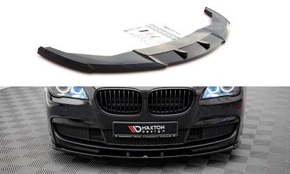 Frontlippe V.1 passend für BMW 7 M-Paket F01 schwarz Hochglanz