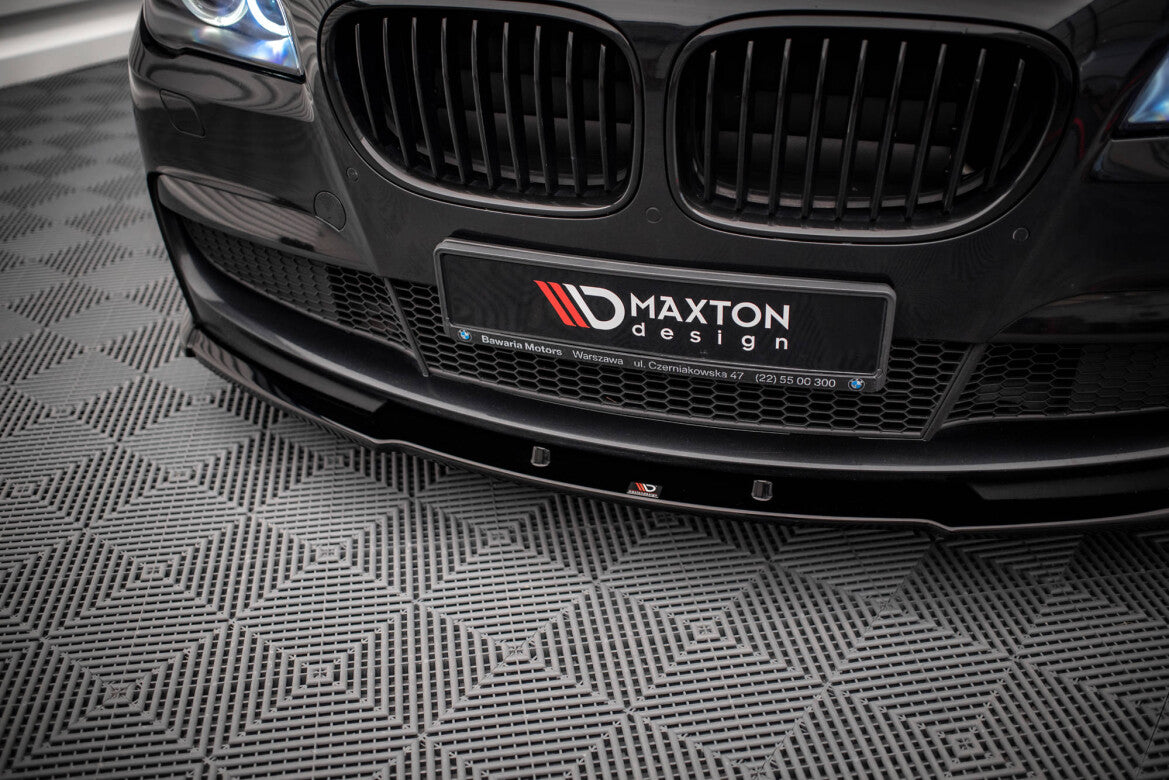 Frontlippe V.1 passend für BMW 7 M-Paket F01 schwarz Hochglanz