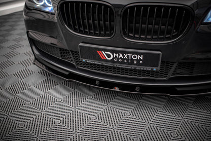 Frontlippe V.1 passend für BMW 7 M-Paket F01 schwarz Hochglanz