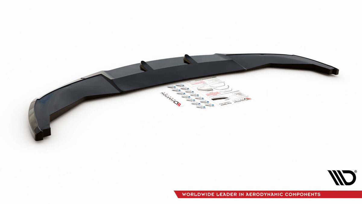 Frontlippe V.1 passend für BMW 7 M-Paket F01 schwarz Hochglanz