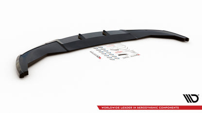 Frontlippe V.1 passend für BMW 7 M-Paket F01 schwarz Hochglanz