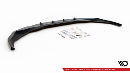 Frontlippe V.1 passend für BMW 7 M-Paket G11 / G12 FL schwarz Hochglanz
