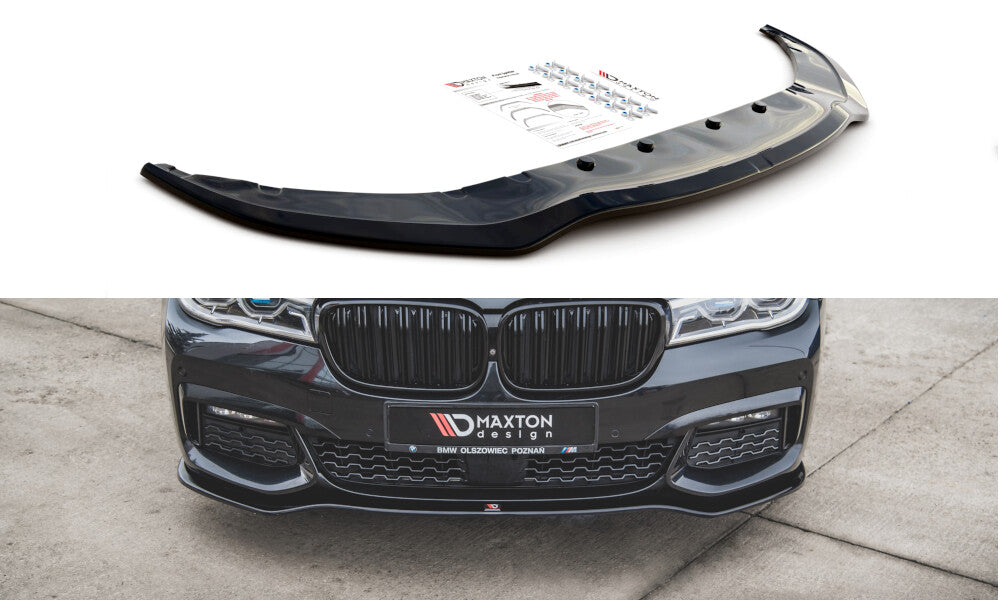 Frontlippe V.1 passend für BMW 7 M-Paket G11 /G12 schwarz Hochglanz