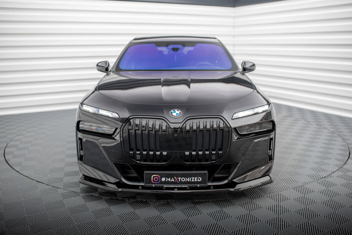 Frontlippe V.1 passend für BMW 7 M-Paket / M760e / i7 M-Paket G70 schwarz Hochglanz