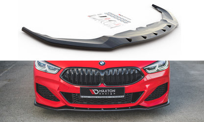 Frontlippe V.1 passend für BMW 8 Coupe G15 / 8 Gran Coupe M Paket G16 schwarz Hochglanz