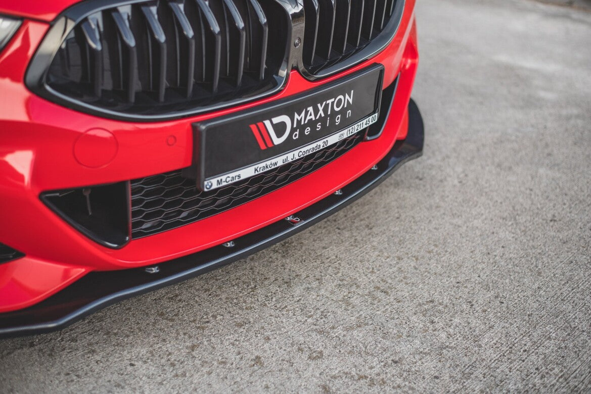 Frontlippe V.1 passend für BMW 8 Coupe G15 / 8 Gran Coupe M Paket G16 schwarz Hochglanz