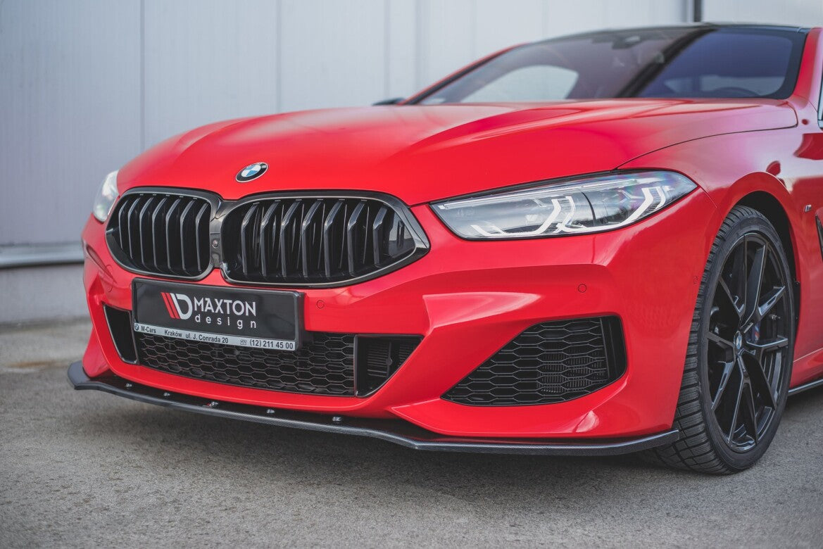 Frontlippe V.1 passend für BMW 8 Coupe G15 / 8 Gran Coupe M Paket G16 schwarz Hochglanz