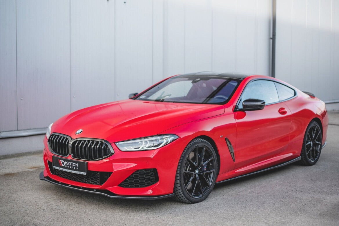 Frontlippe V.1 passend für BMW 8 Coupe G15 / 8 Gran Coupe M Paket G16 schwarz Hochglanz