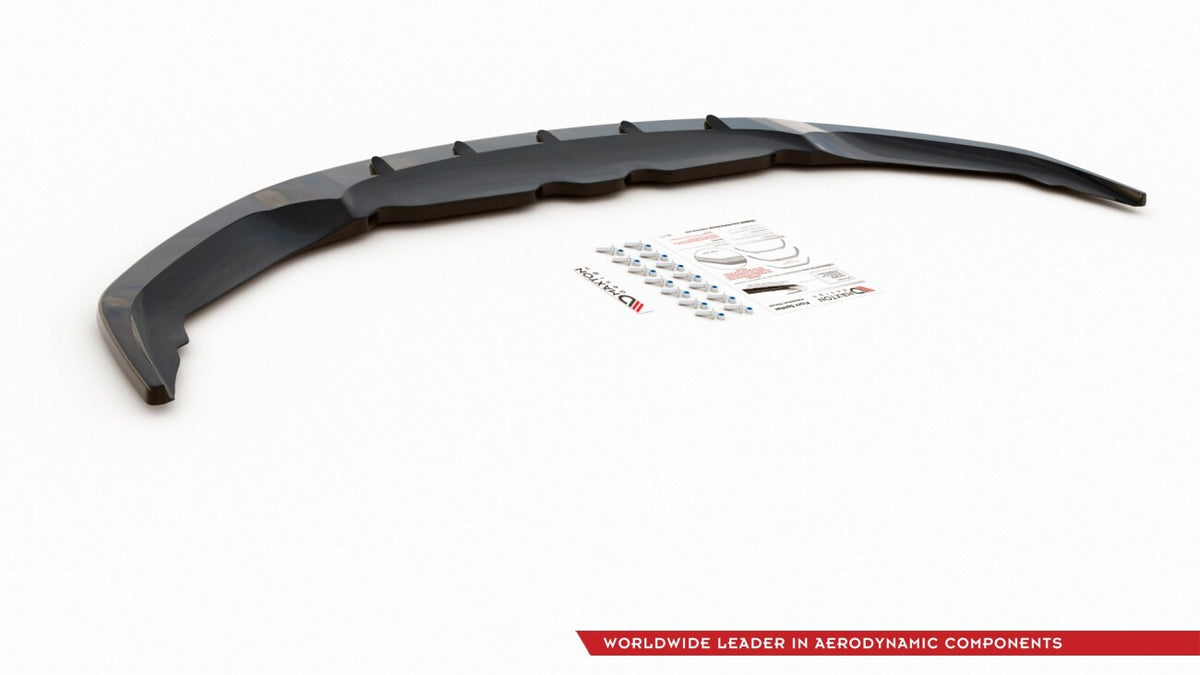 Frontlippe V.1 passend für BMW 8 Coupe G15 / 8 Gran Coupe M Paket G16 schwarz Hochglanz