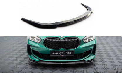 Frontlippe V.1 passend für BMW M135i F40 schwarz Hochglanz