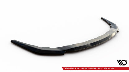 Frontlippe V.1 passend für BMW M135i F40 schwarz Hochglanz