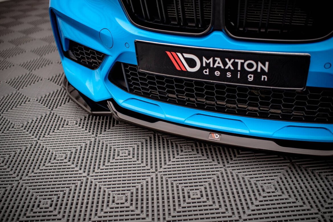 Frontlippe V.1 passend für BMW M2 Competition F87 schwarz Hochglanz