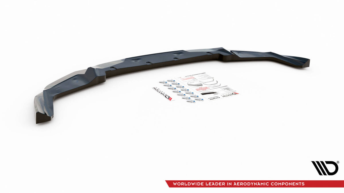 Frontlippe V.1 passend für BMW M2 Competition F87 schwarz Hochglanz