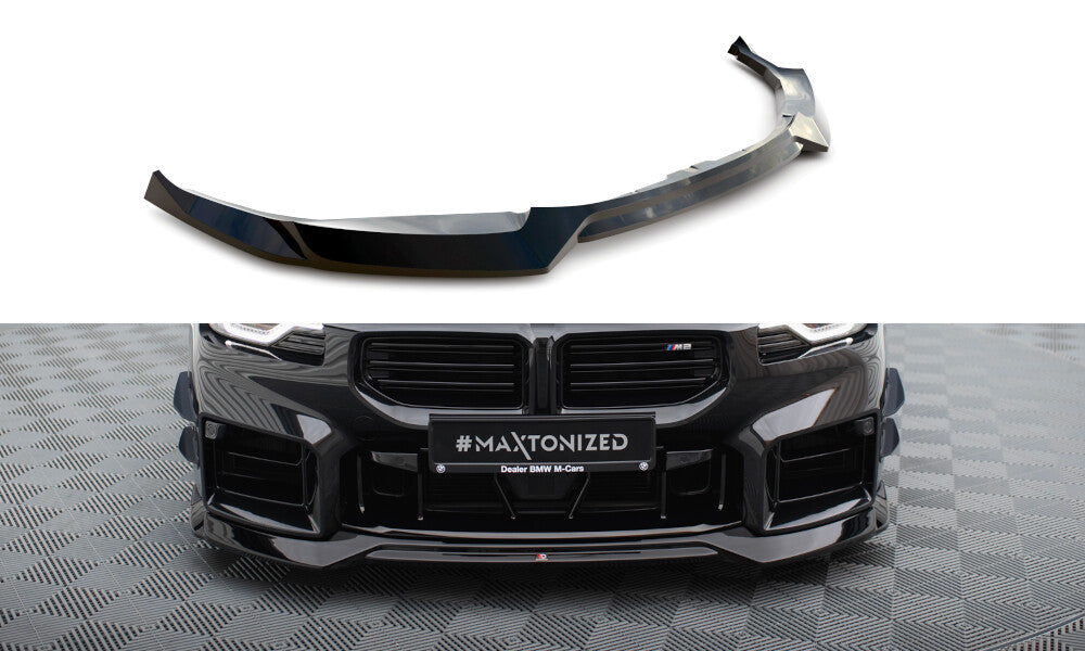 Frontlippe V.1 passend für BMW M2 G87 schwarz Hochglanz