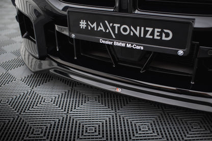 Frontlippe V.1 passend für BMW M2 G87 schwarz Hochglanz