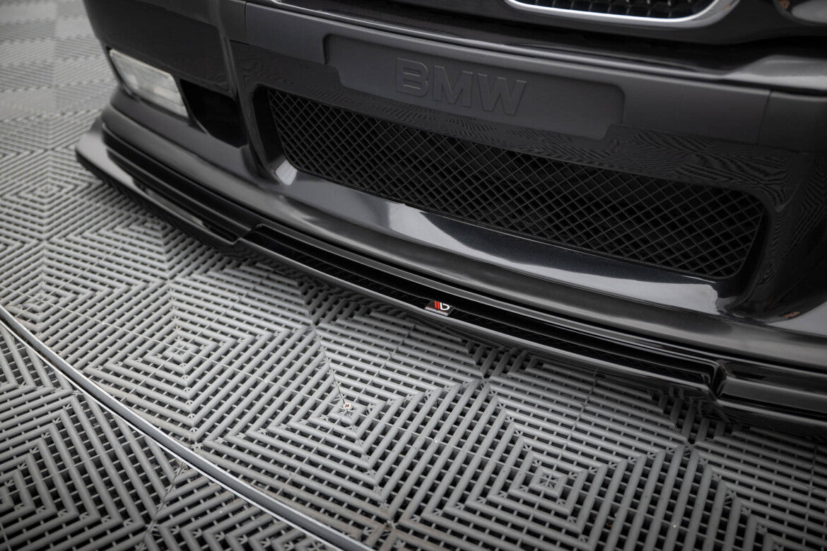 Frontlippe V.1 passend für BMW M3 / 3 M-Paket E36 Coupe schwarz Hochglanz