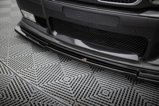 Frontlippe V.1 passend für BMW M3 / 3 M-Paket E36 Coupe schwarz Hochglanz