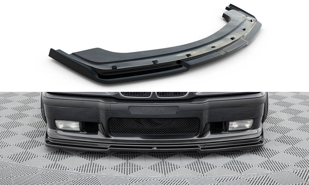 Frontlippe V.1 passend für BMW M3 / 3 M-Paket E36 Coupe schwarz Hochglanz
