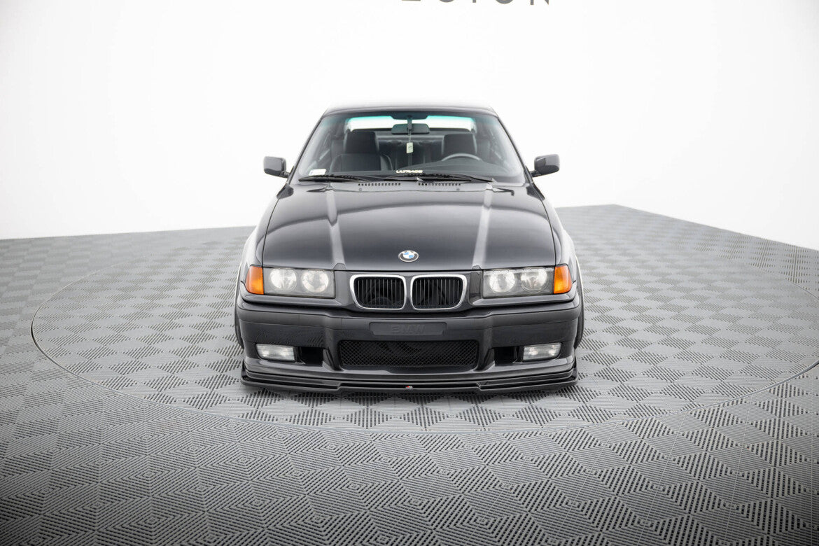 Frontlippe V.1 passend für BMW M3 / 3 M-Paket E36 Coupe schwarz Hochglanz