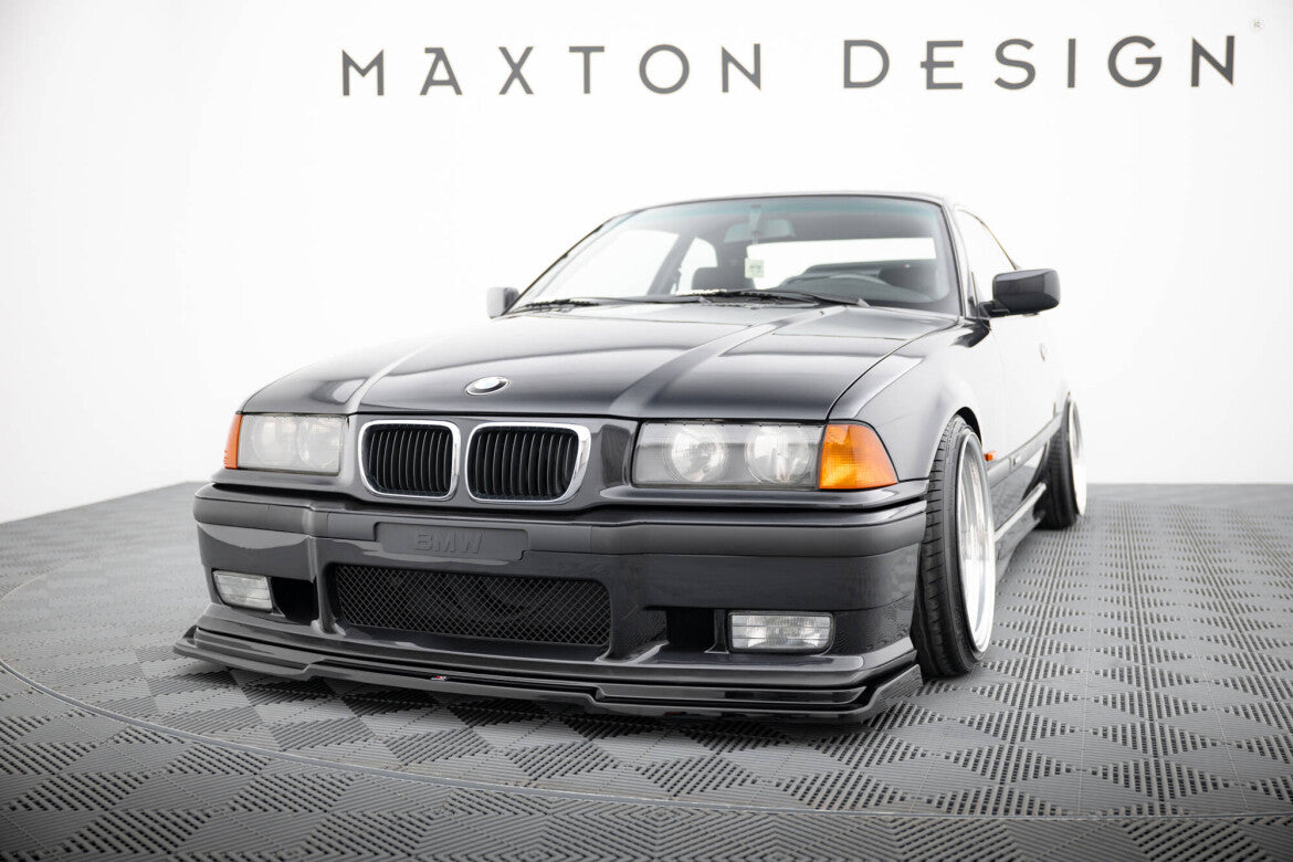 Frontlippe V.1 passend für BMW M3 / 3 M-Paket E36 Coupe schwarz Hochglanz