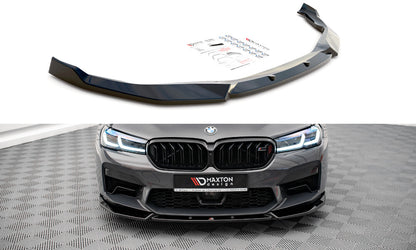 Frontlippe V.1 passend für BMW M5 F90 FL schwarz Hochglanz
