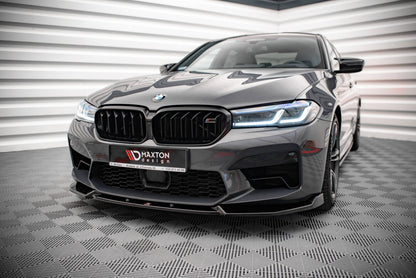 Frontlippe V.1 passend für BMW M5 F90 FL schwarz Hochglanz