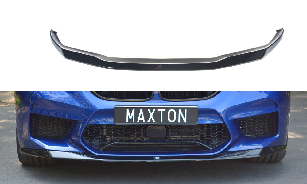 Frontlippe V.1 passend für BMW M5 F90 schwarz Hochglanz