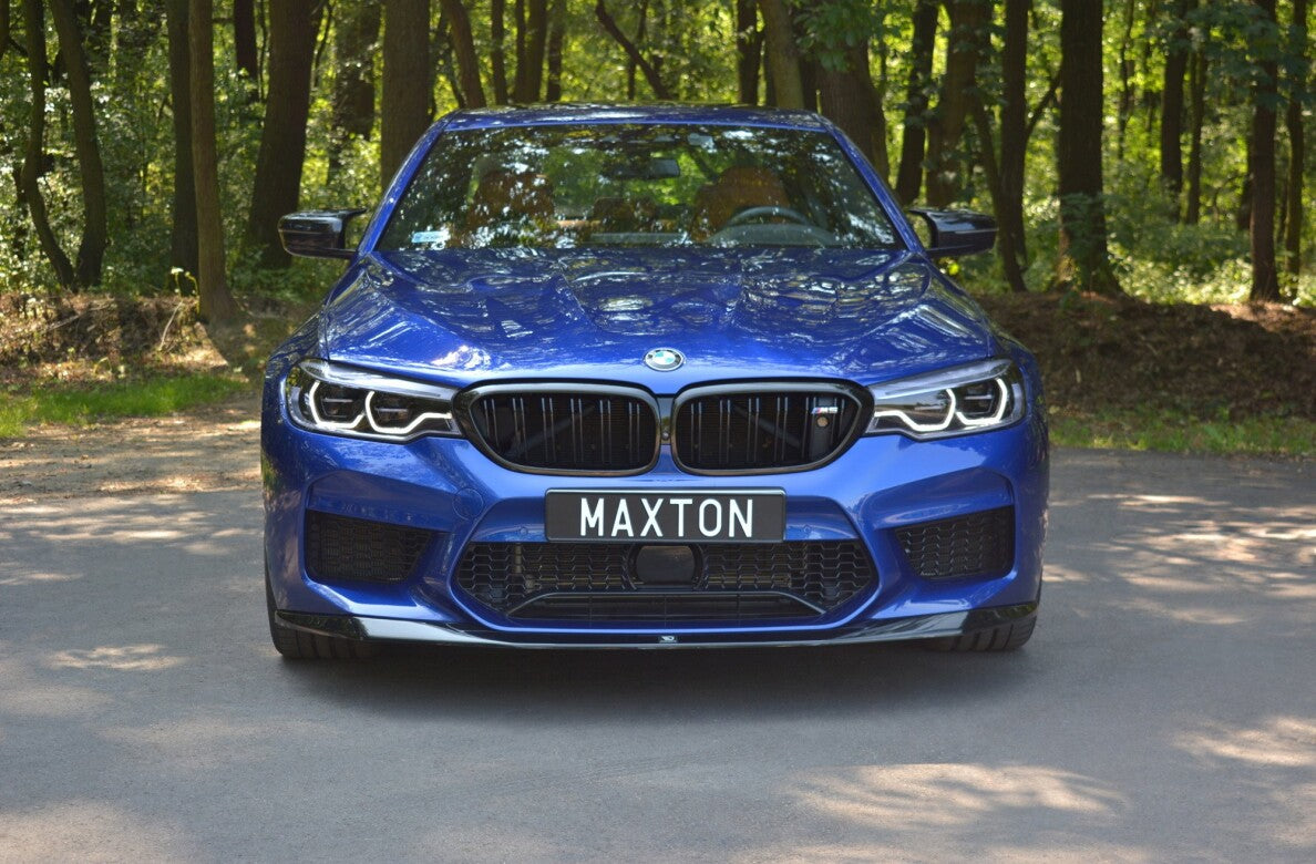 Frontlippe V.1 passend für BMW M5 F90 schwarz Hochglanz