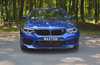 Frontlippe V.1 passend für BMW M5 F90 schwarz Hochglanz