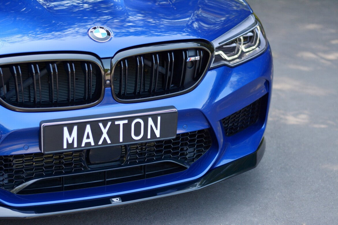 Frontlippe V.1 passend für BMW M5 F90 schwarz Hochglanz