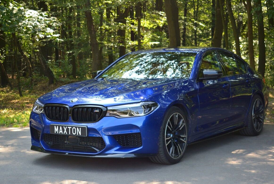 Frontlippe V.1 passend für BMW M5 F90 schwarz Hochglanz