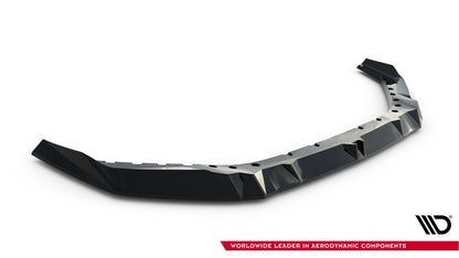 Frontlippe V.1 passend für BMW M5 Limousine / Touring G90 schwarz Hochglanz