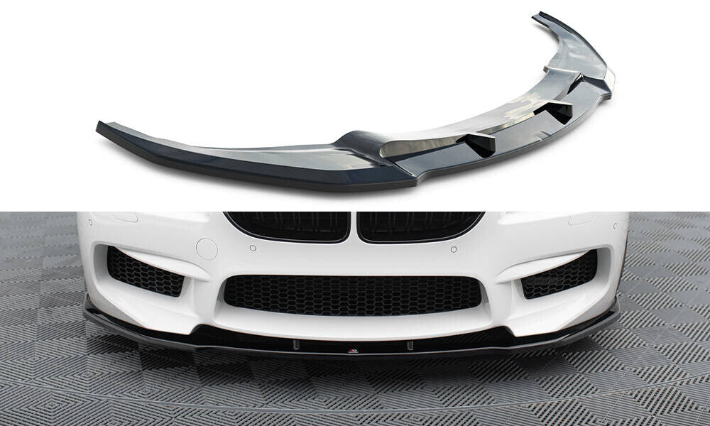 Frontlippe V.1 passend für BMW M6 Gran Coupe / Coupe / Cabriolet F06 / F13 / F12 schwarz Hochglanz
