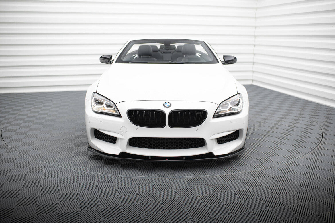 Frontlippe V.1 passend für BMW M6 Gran Coupe / Coupe / Cabriolet F06 / F13 / F12 schwarz Hochglanz