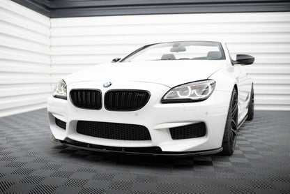 Frontlippe V.1 passend für BMW M6 Gran Coupe / Coupe / Cabriolet F06 / F13 / F12 schwarz Hochglanz