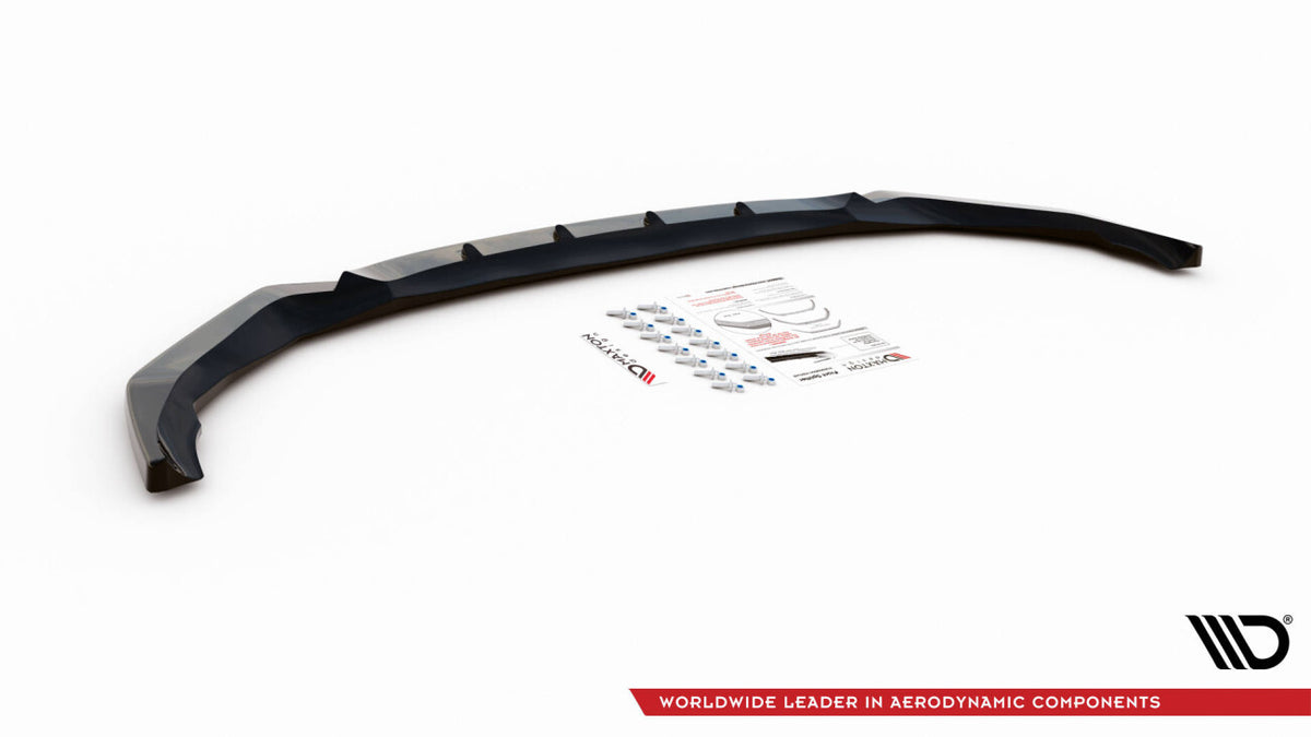 Frontlippe V.1 passend für BMW X1 M-Paket F48 schwarz Hochglanz