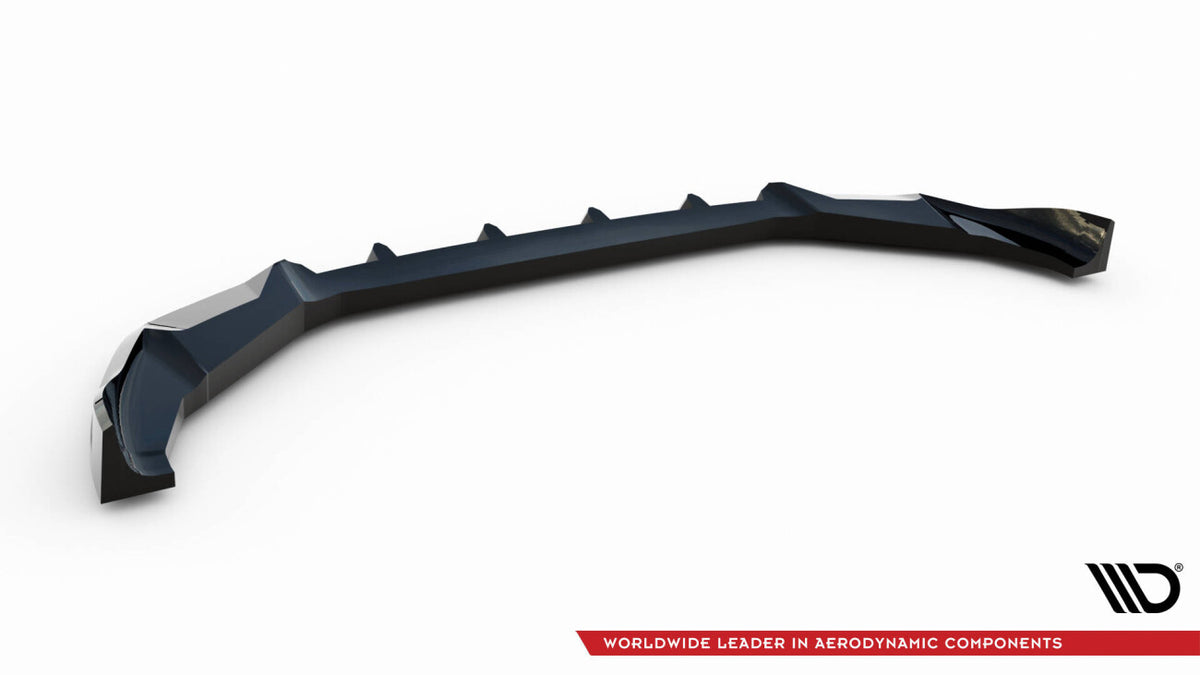 Frontlippe V.1 passend für BMW X3 M F97 FL schwarz Hochglanz