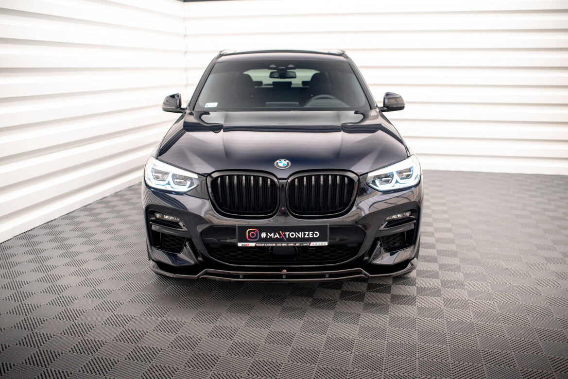 Frontlippe V.1 passend für BMW X3 M40d / M40i / M-Paket G01 schwarz Hochglanz