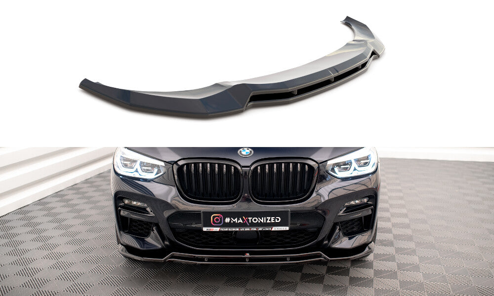 Frontlippe V.1 passend für BMW X3 M40d / M40i / M-Paket G01 schwarz Hochglanz