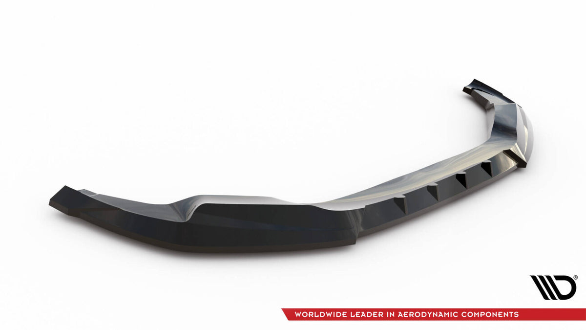 Frontlippe V.1 passend für BMW X4 M F98 schwarz Hochglanz