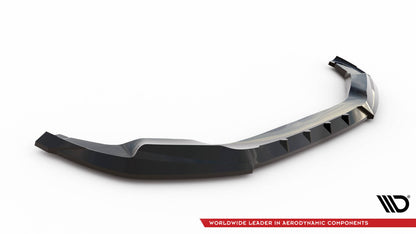 Frontlippe V.1 passend für BMW X4 M F98 schwarz Hochglanz