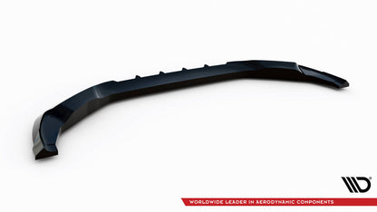 Frontlippe V.1 passend für BMW X4 M F98 schwarz Hochglanz