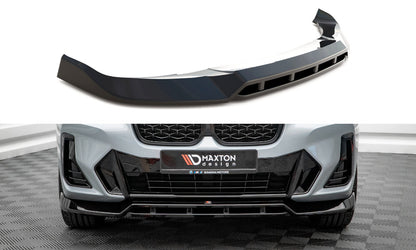 Frontlippe V.1 passend für BMW X4 M-Paket G02 FL schwarz Hochglanz