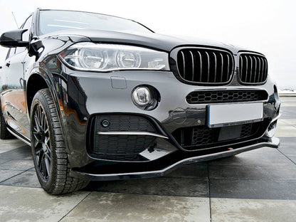 Frontlippe V.1 passend für BMW X5 F15 M Paket schwarz Hochglanz