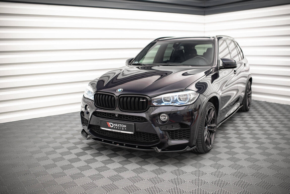 Frontlippe V.1 passend für BMW X5 M F85 / X6 M F86 schwarz Hochglanz